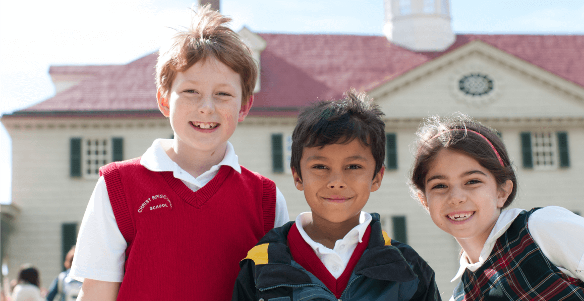 Home Page Students at Christ Episcopal School in Maryland