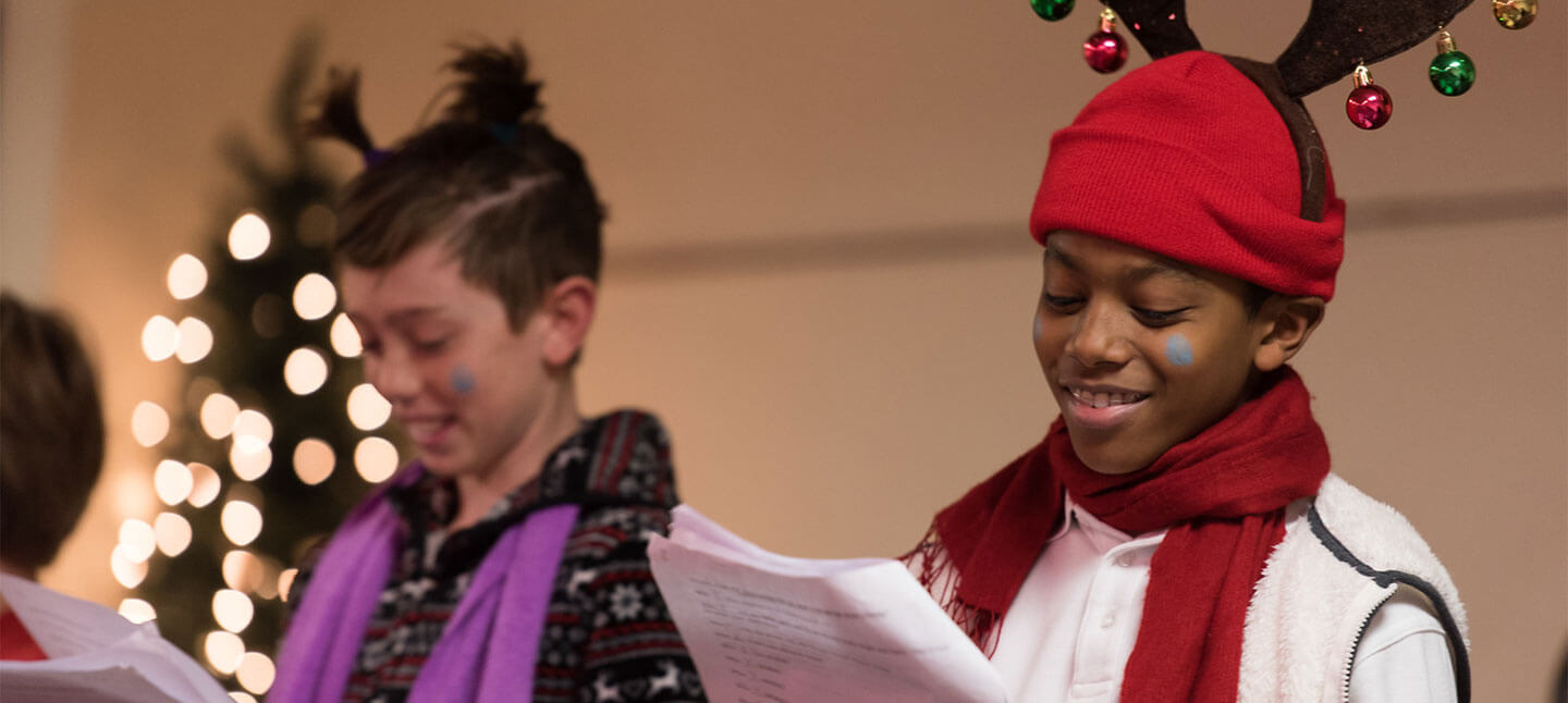 School Christmas Choir at Christ Episcopal School