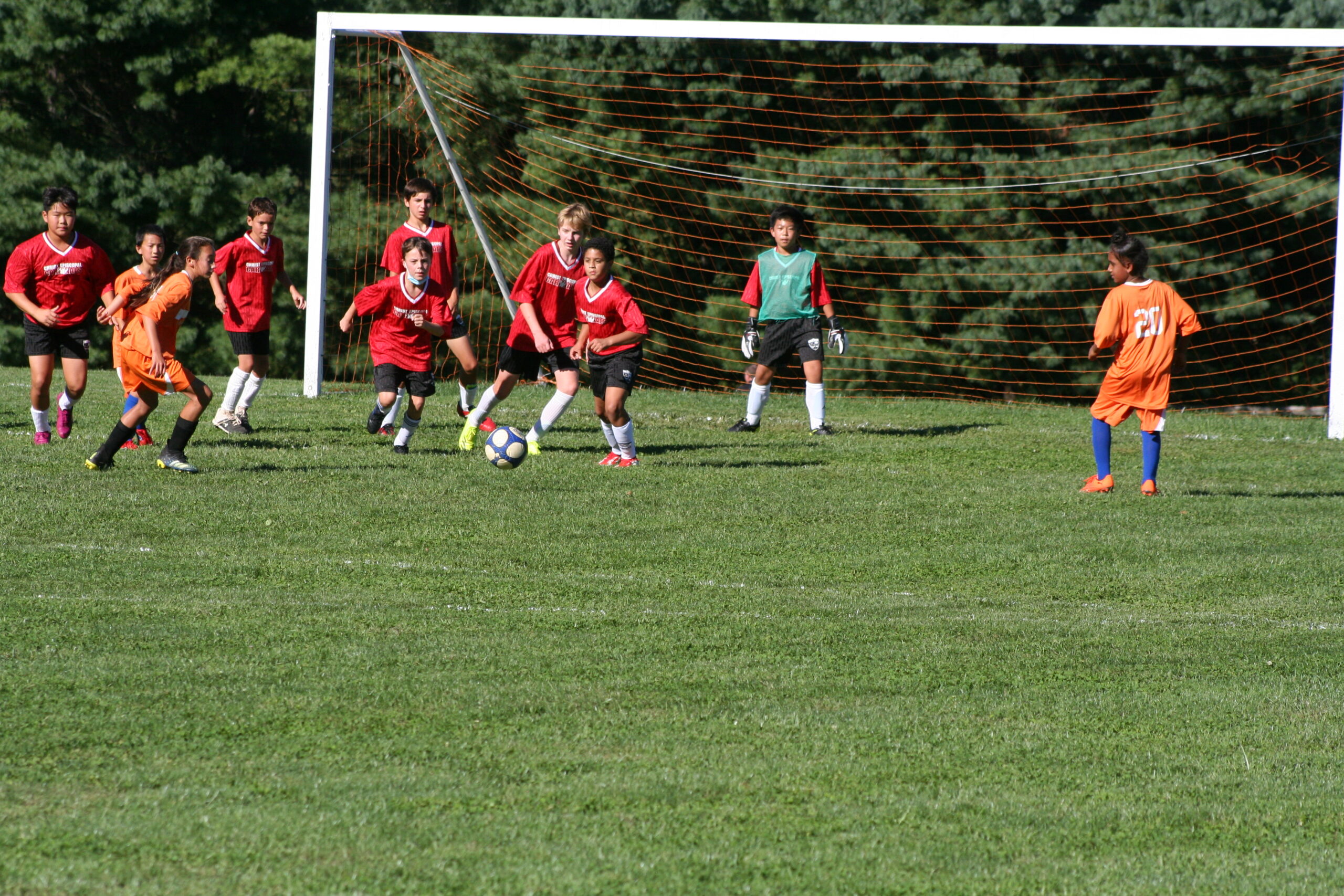 CES Middle School Boys Soccer Team Beats Barnesville 
